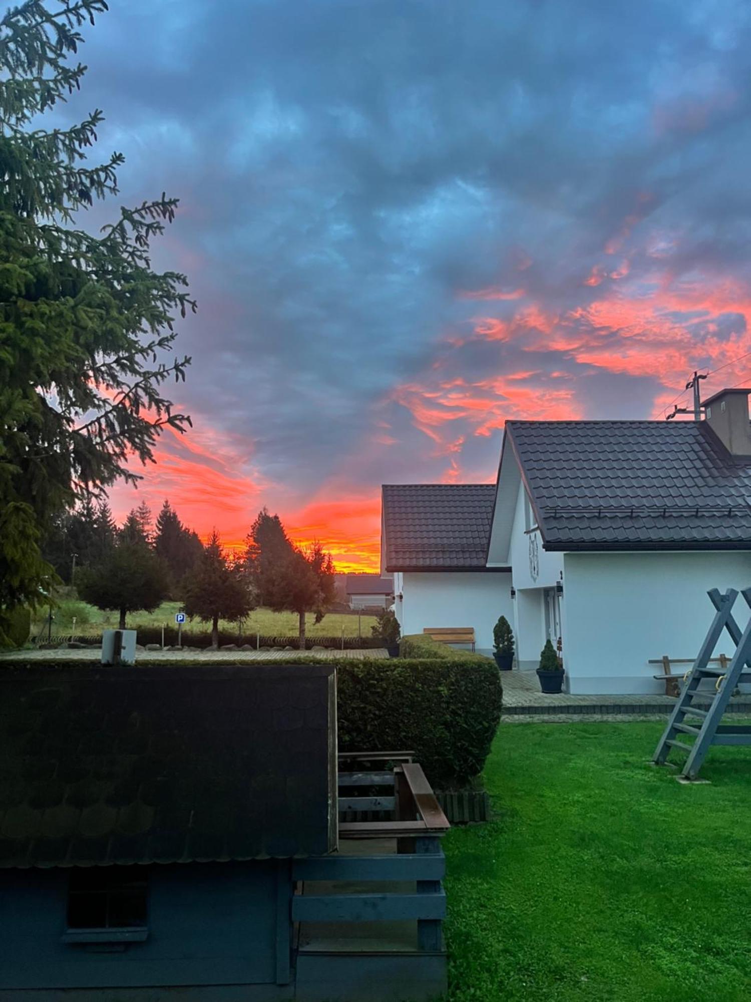 Domki Nad Stawem Uherce Uherce Mineralne Exteriör bild