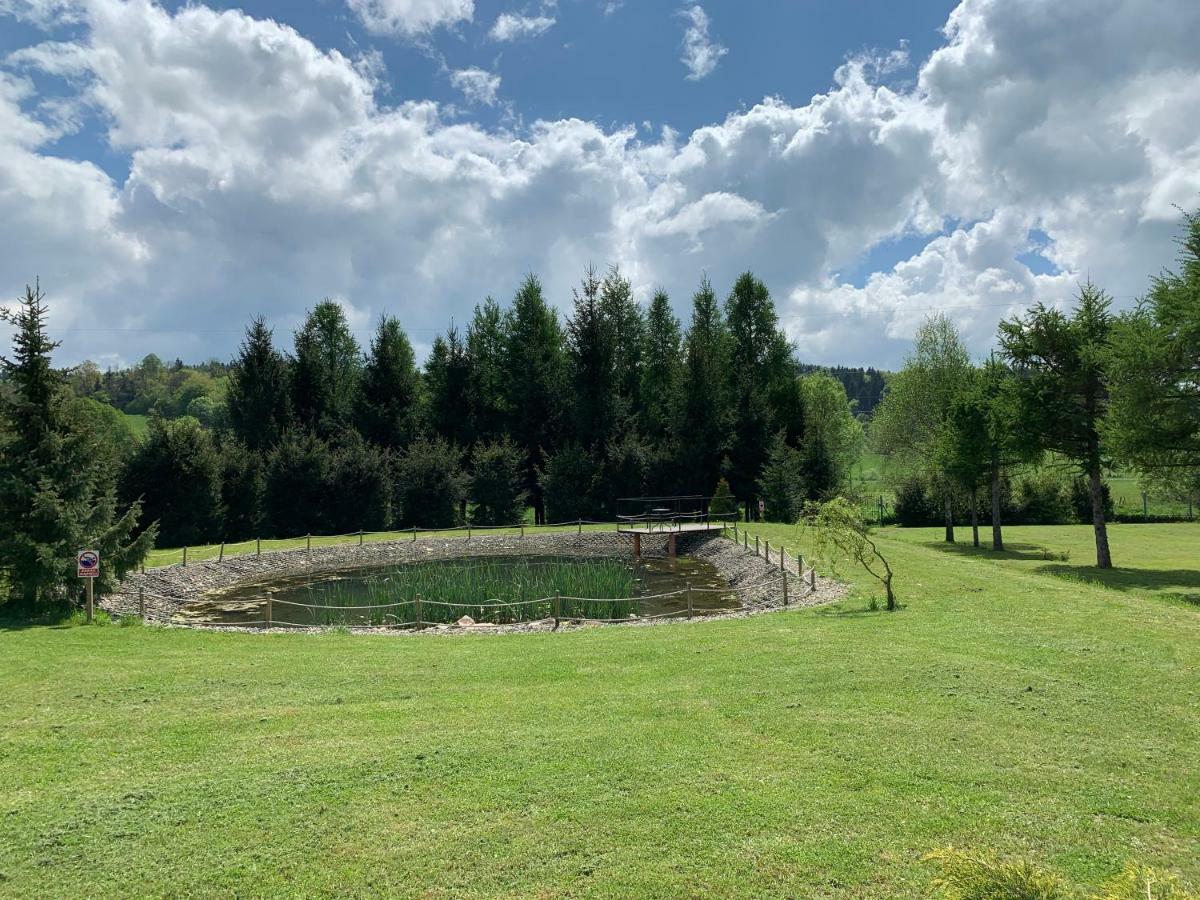 Domki Nad Stawem Uherce Uherce Mineralne Exteriör bild